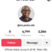 Peter Obi Joins Tiktok, Days After El-Rufai’s Entry