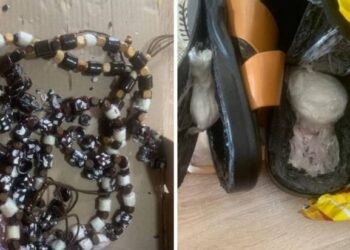 NDLEA Uncovers Cocaine Stashed in Prayer Beads and Footwear