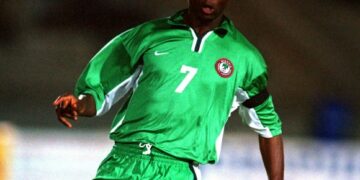 Finidi George Crowned Nigeria’s Greatest No.7 in Super Eagles History