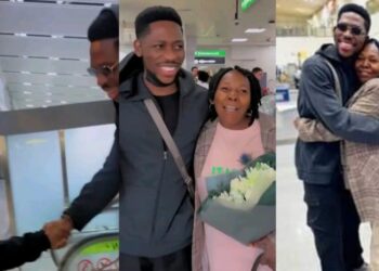 Davido and Moses Bliss’ Heartwarming Airport Encounter Delights Fans