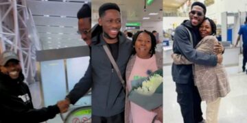 Davido and Moses Bliss’ Heartwarming Airport Encounter Delights Fans