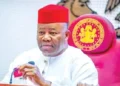 Akpabio Links US Embassy Staff Reduction in Nigeria to Iran Security Fears
