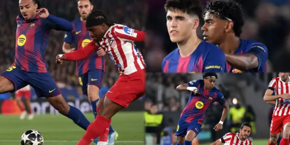 Ten-Man Barcelona Stumble As Atlético Seize Control of Champions League Tie