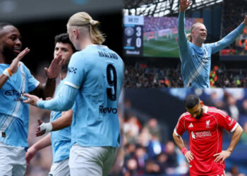 Haaland Hat-Trick Powers Manchester City Past Liverpool Into FA Cup Semi-Finals